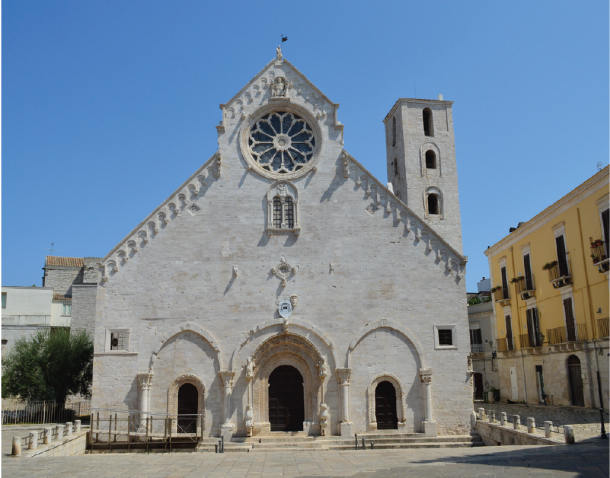 Facciata della Cattedrale di Ruvo di Puglia